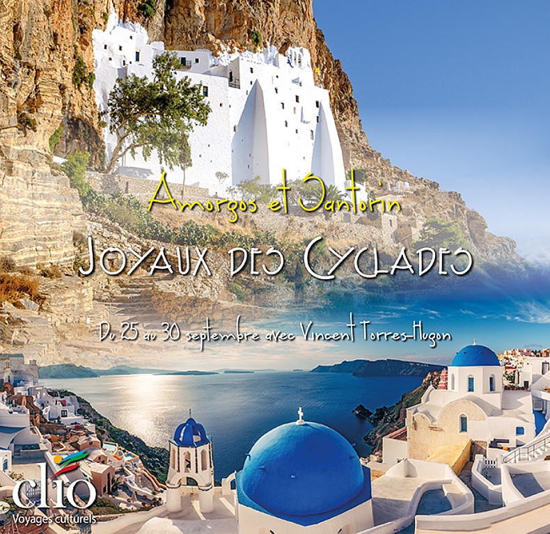 Amorgos et Santorin, joyaux des Cyclades